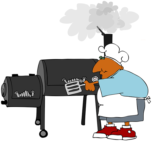 Backyard BBQ Smoker Barbeque Chef